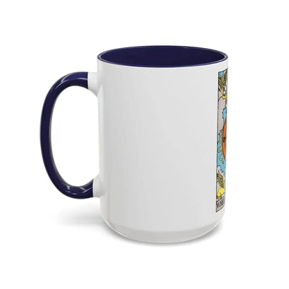 Wheel of Fortune (Tarot Card) Accent Coffee Mug - Go Mug Yourself
