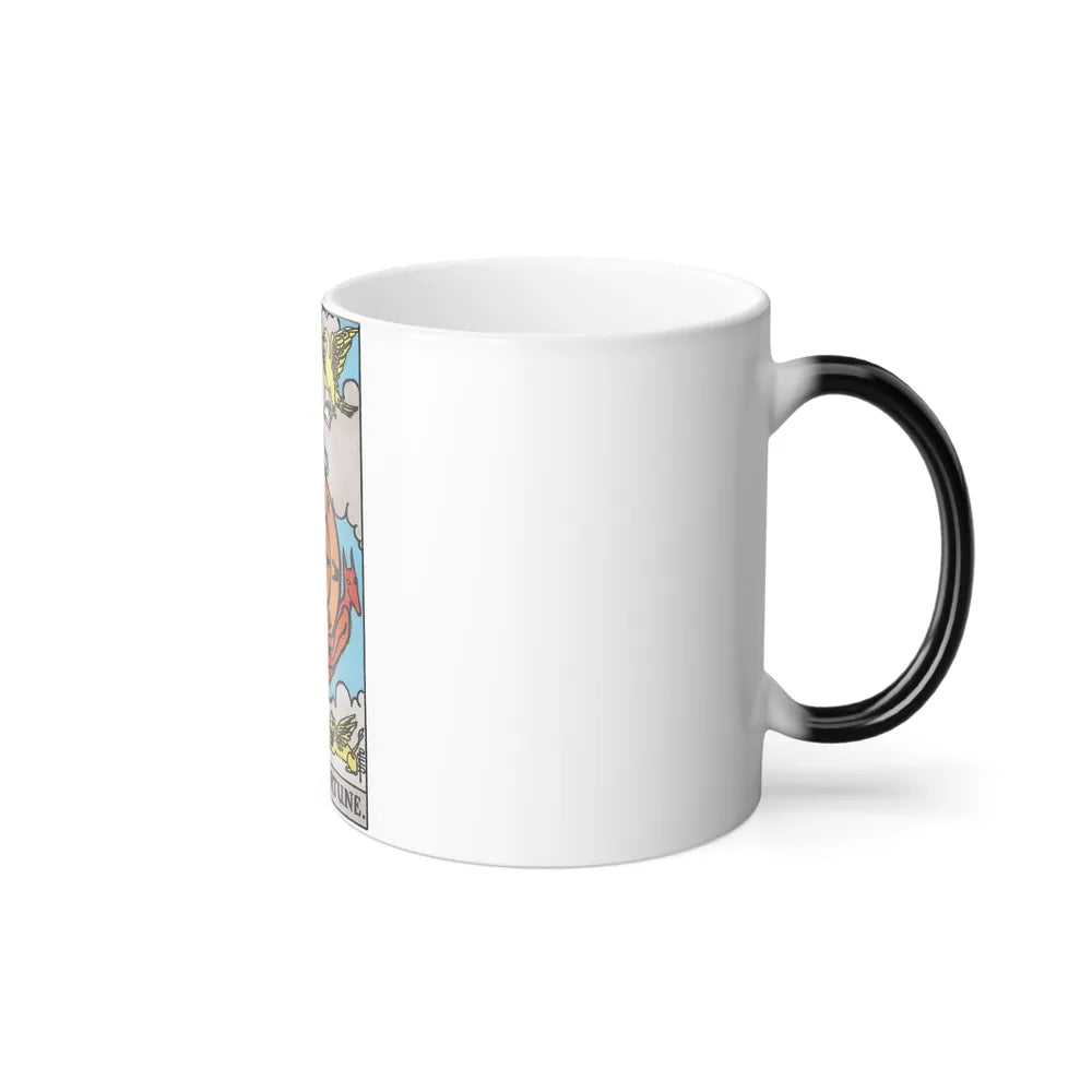 Wheel of Fortune (Tarot Card) Color Changing Mug 11oz-Go Mug Yourself