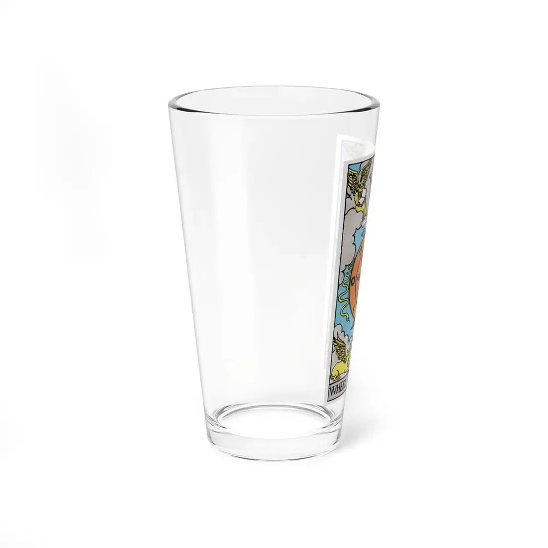 Wheel of Fortune (Tarot Card) Pint Glass 16oz - Go Mug Yourself