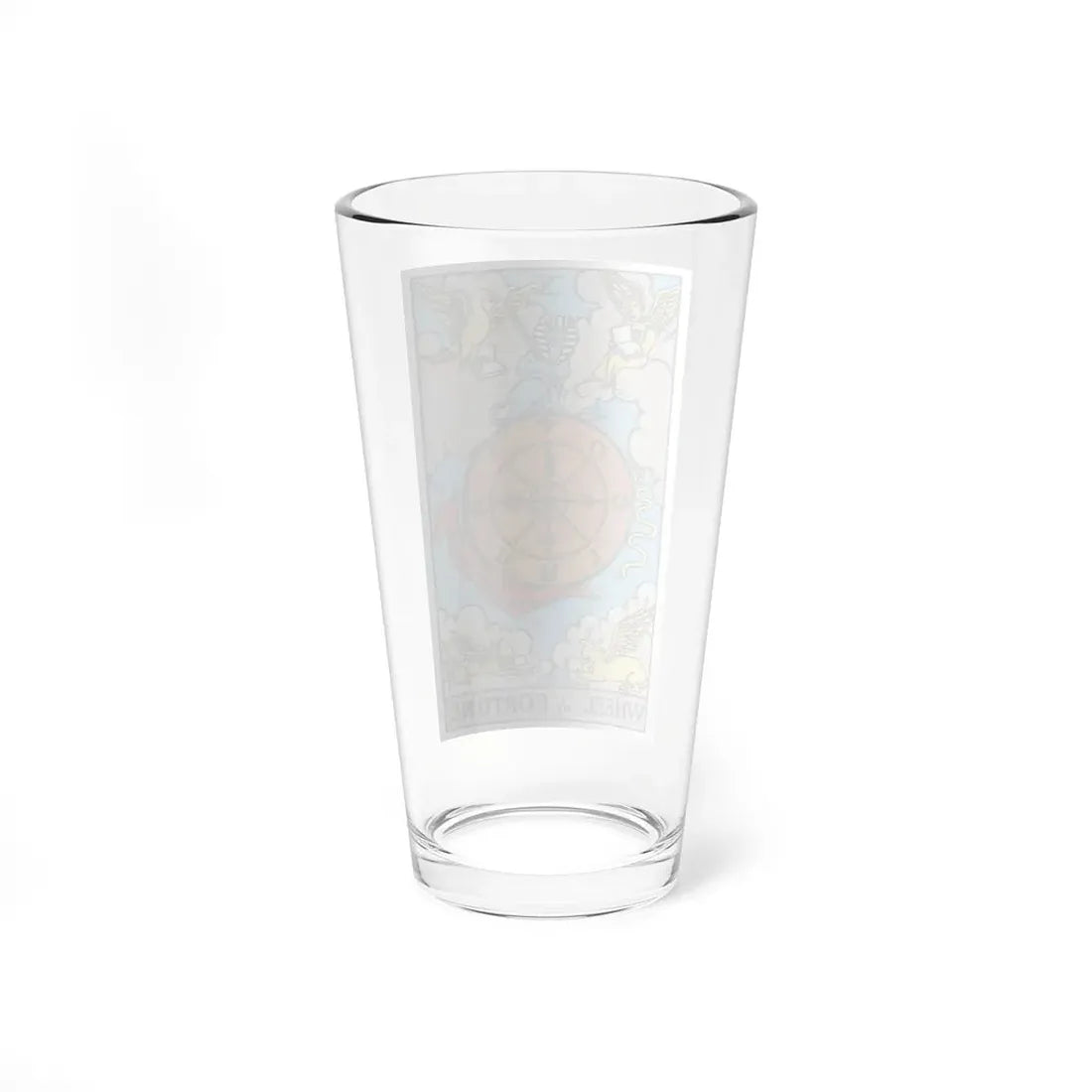 Wheel of Fortune (Tarot Card) Pint Glass 16oz - Go Mug Yourself