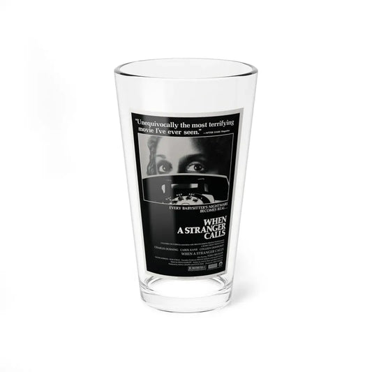 WHEN A STRANGER CALLS 1979 Movie Poster - Pint Glass 16oz 16oz - Go Mug Yourself