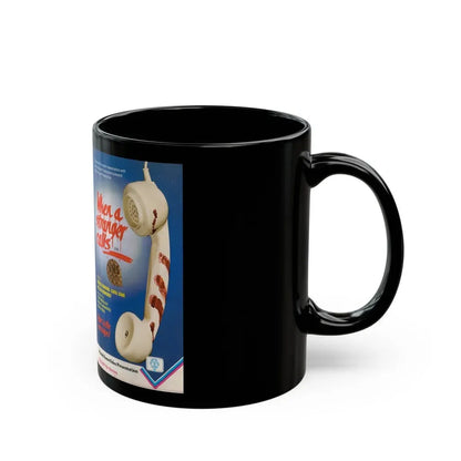 WHEN A STRANGER CALLS (VHS COVER) - Black Coffee Mug - Go Mug Yourself