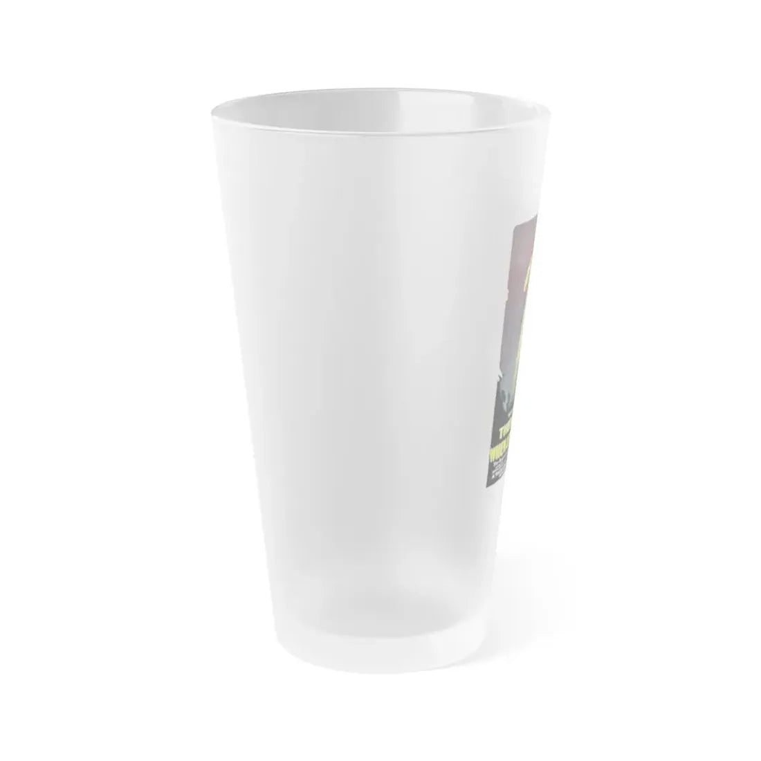 WHEN A WOMAN SINS 1918 Movie Poster - Frosted Pint Glass 16oz - Go Mug Yourself