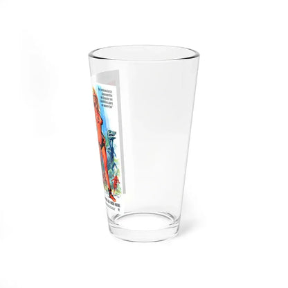 WHEN DINOSAURS RULED THE EARTH (GERMAN) 1970 Movie Poster - Pint Glass 16oz - Go Mug Yourself