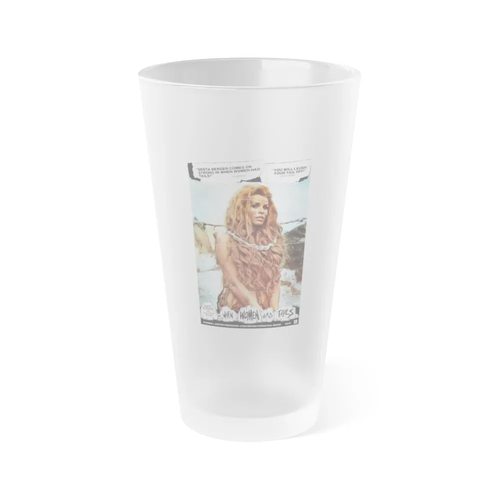 WHEN WOMEN HAD TAILS (2) 1970 Movie Poster - Frosted Pint Glass 16oz-16oz-Frosted-Go Mug Yourself