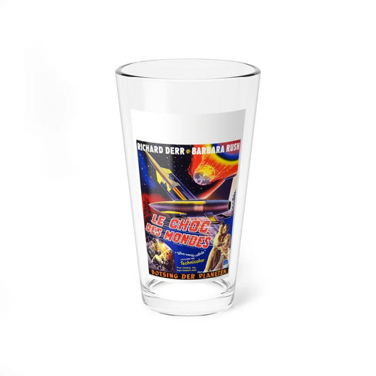 WHEN WORLDS COLLIDE (BELGIAN) 1951 Movie Poster - Pint Glass 16oz-16oz-Go Mug Yourself