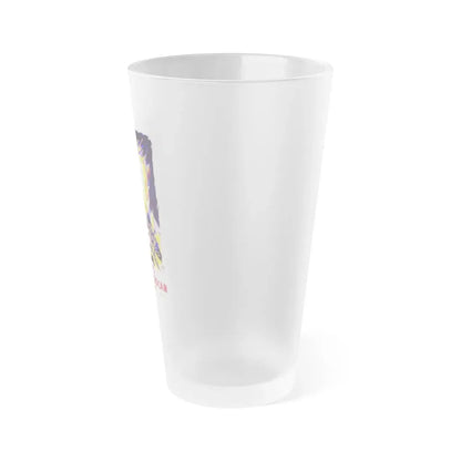 WHEN WORLDS COLLIDE (SPANISH) 1951 Movie Poster - Frosted Pint Glass 16oz - Go Mug Yourself