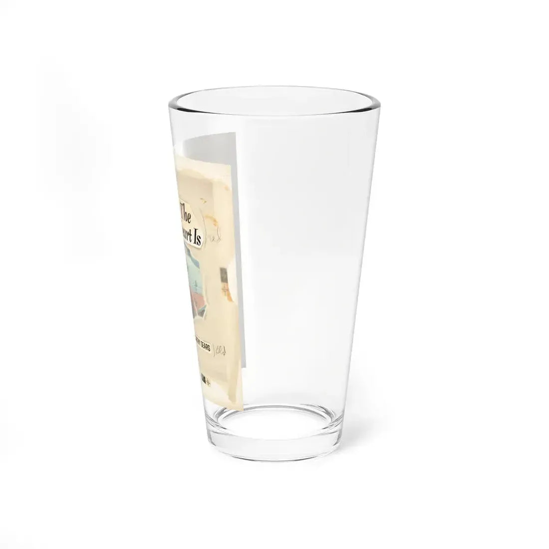 Where the Heart Is by Ruth McCarthy Sears (Avalon Books, 1973) - Pint Glass 16oz - Go Mug Yourself