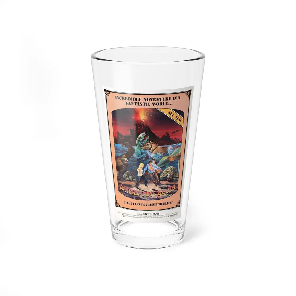 WHERE TIME BEGAN 1977 Movie Poster - Pint Glass 16oz-16oz-Go Mug Yourself