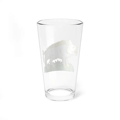 White Boar Badge of Richard III - Pint Glass 16oz - Go Mug Yourself