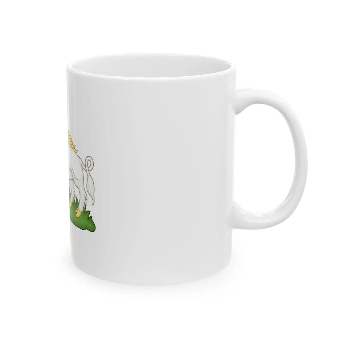 White Boar Badge of Richard III - White Coffee Mug - Go Mug Yourself