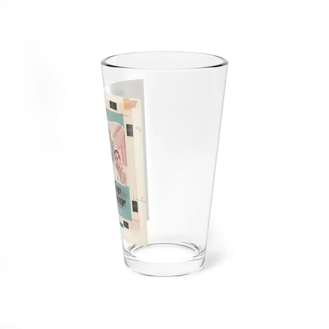 White Cap of Courage by Ann Rush, Paperback Novel Cover (Bantam Book, 1960) - Pint Glass 16oz - Go Mug Yourself