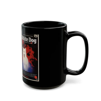 WHITE DOG (VHS COVER) - Black Coffee Mug - Go Mug Yourself