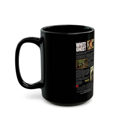 WHITE GHOST (VHS COVER) - Black Coffee Mug - Go Mug Yourself