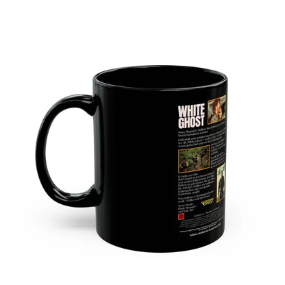 WHITE GHOST (VHS COVER) - Black Coffee Mug-Go Mug Yourself