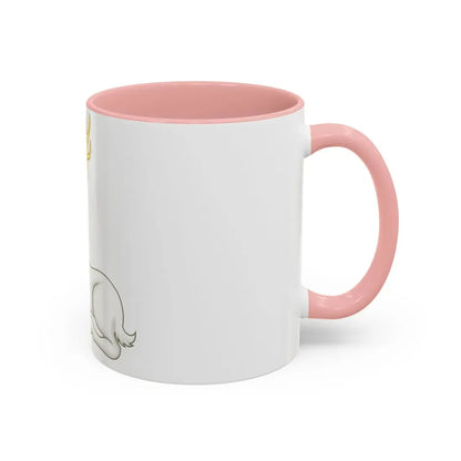 White Hart Badge of Richard II - Accent Coffee Mug - Go Mug Yourself