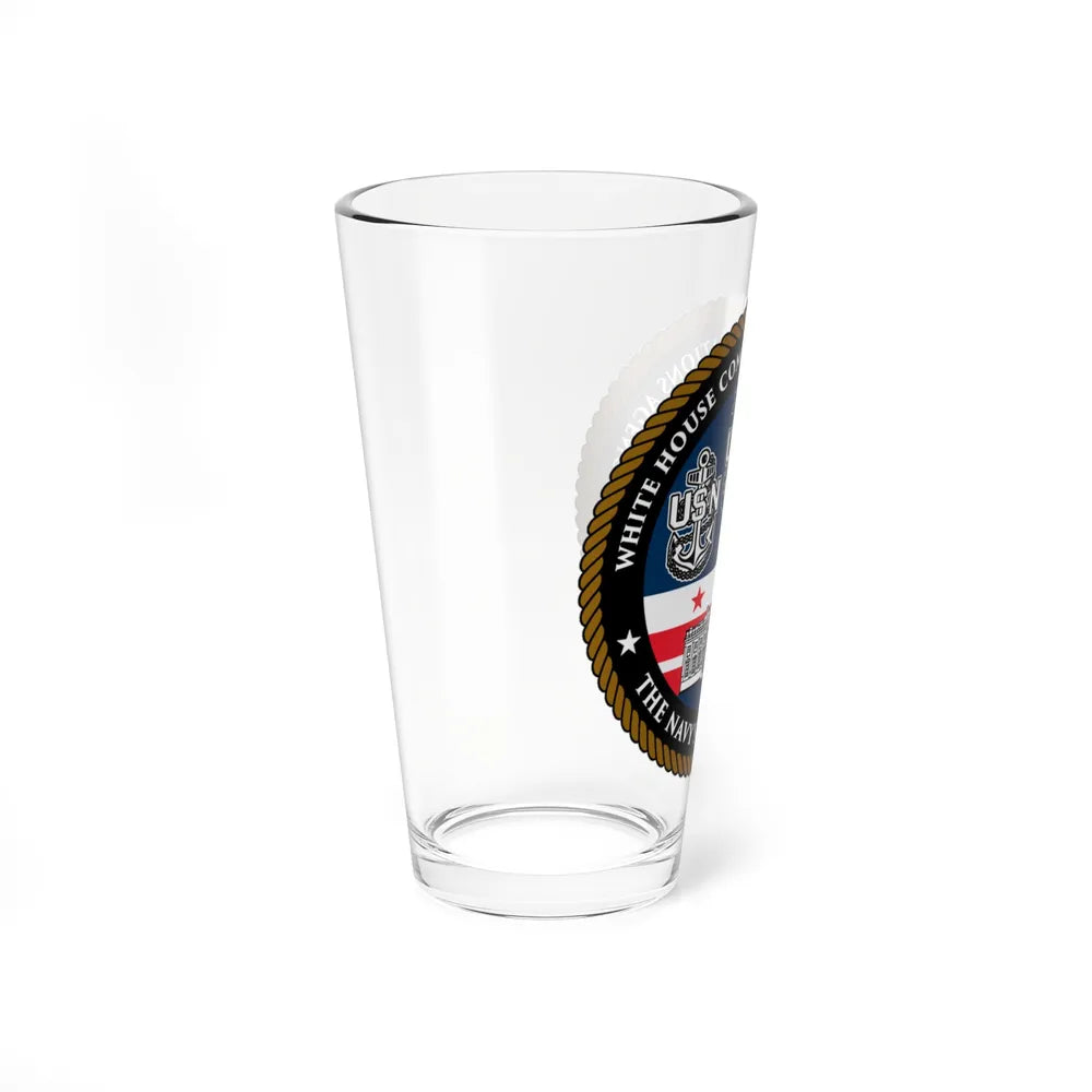 White House Communications (U.S. Navy) Pint Glass 16oz-Go Mug Yourself