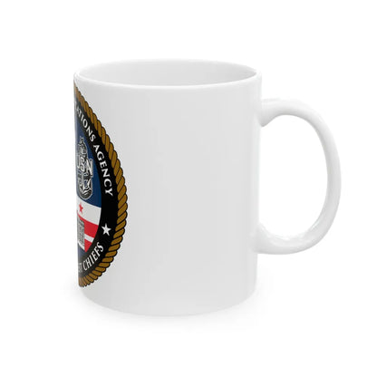 White House Communications (U.S. Navy) White Coffee Mug-Go Mug Yourself