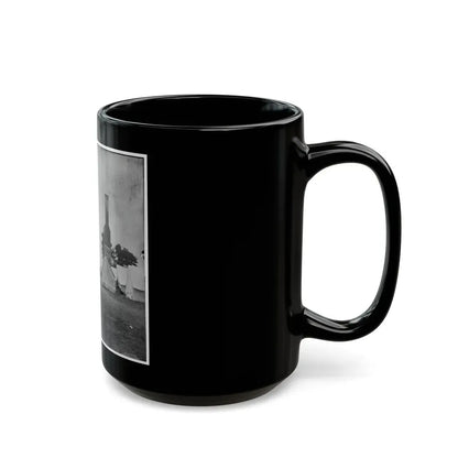 White House Landing, Va. Ruins Of The White House, Burnt During The Federal Evacuation (U.S. Civil War) Black Coffee Mug - Go Mug Yourself