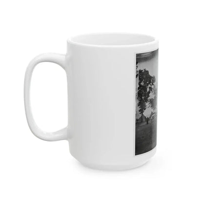White House Landing, Va. Ruins Of The White House, Burnt During The Federal Evacuation (U.S. Civil War) White Coffee Mug - Go Mug Yourself