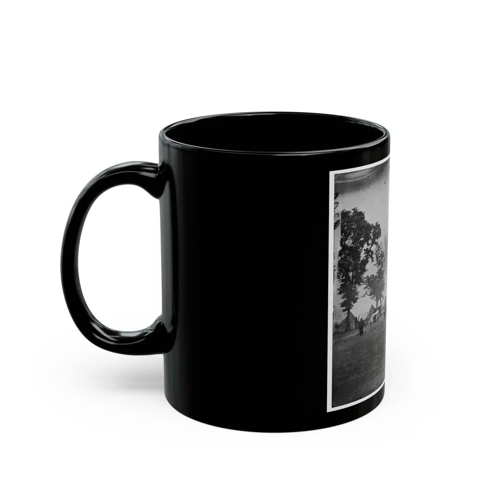 White House Landing, Va. Ruins Of The White House, Burnt During The Federal Evacuation (U.S. Civil War) Black Coffee Mug-Go Mug Yourself