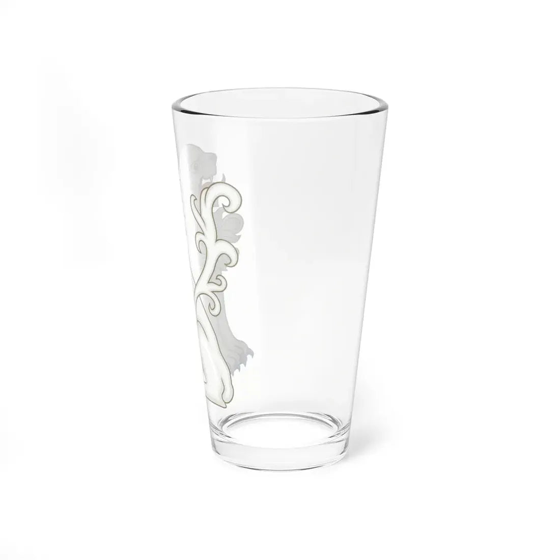 White Lion of Mortimer Badge of Edward IV - Pint Glass 16oz - Go Mug Yourself