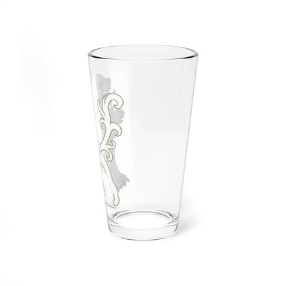 White Lion of Mortimer Badge of Edward IV - Pint Glass 16oz - Go Mug Yourself