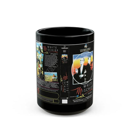 WHITE MISCHIEF (VHS COVER) - Black Coffee Mug 15oz - Go Mug Yourself