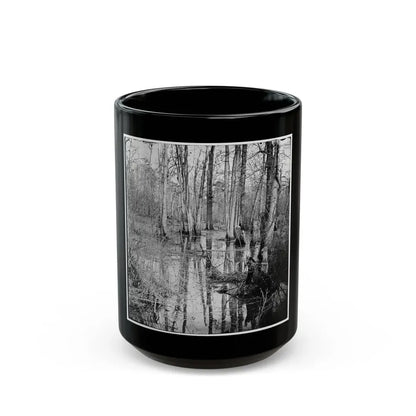 White Oak Swamp, Va.  View (U.S. Civil War) Black Coffee Mug 15oz - Go Mug Yourself