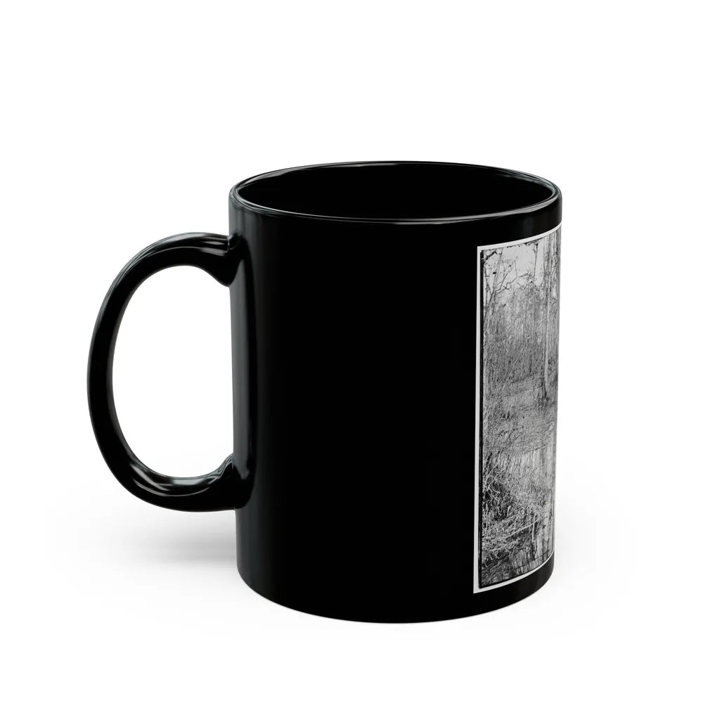 White Oak Swamp, Va. View (U.S. Civil War) Black Coffee Mug-Go Mug Yourself