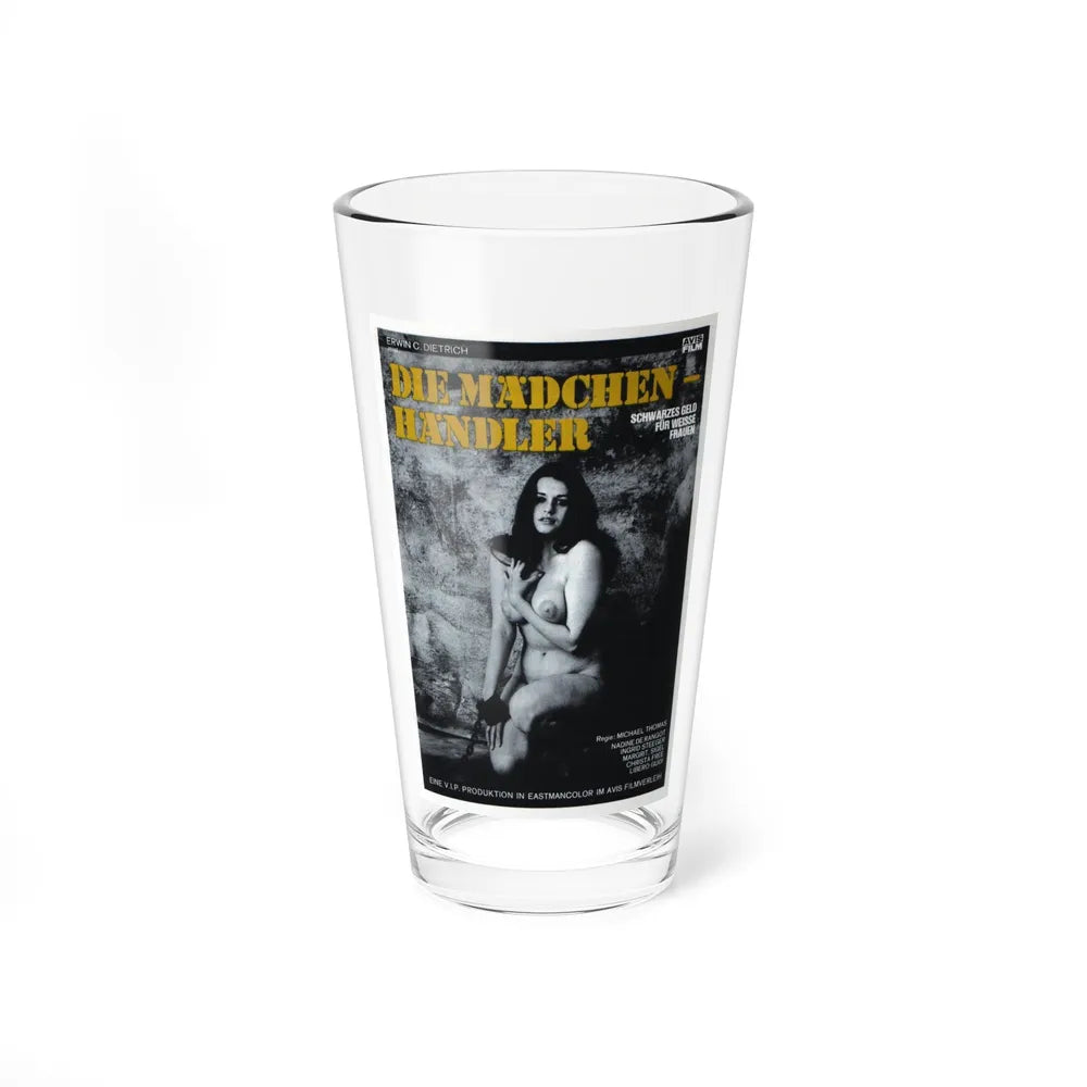 WHITE SLAVERS 1974 Movie Poster - Pint Glass 16oz-16oz-Go Mug Yourself