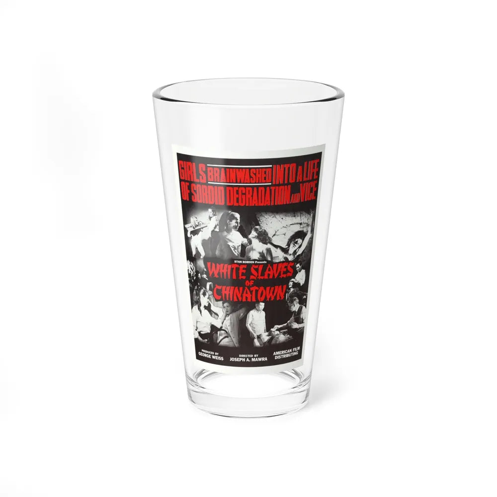 WHITE SLAVES OF CHINATOWN 1964 Movie Poster - Pint Glass 16oz-16oz-Go Mug Yourself