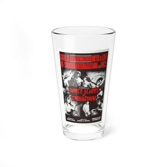 WHITE SLAVES OF CHINATOWN 1964 Movie Poster - Pint Glass 16oz 16oz - Go Mug Yourself