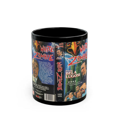 WHITE ZOMBIE (VHS COVER) - Black Coffee Mug-11oz-Go Mug Yourself