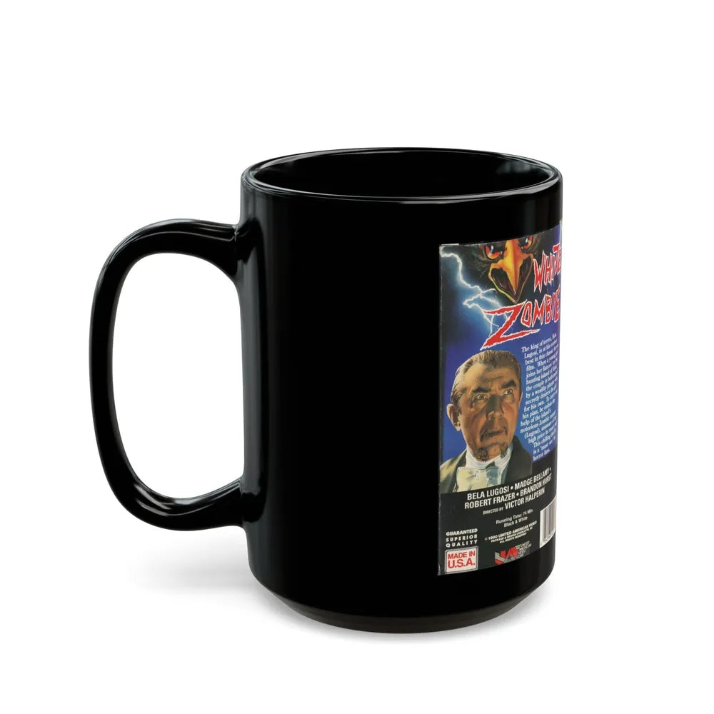 WHITE ZOMBIE (VHS COVER) - Black Coffee Mug-Go Mug Yourself