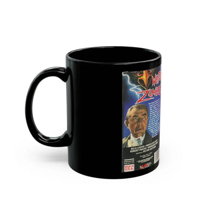 WHITE ZOMBIE (VHS COVER) - Black Coffee Mug - Go Mug Yourself