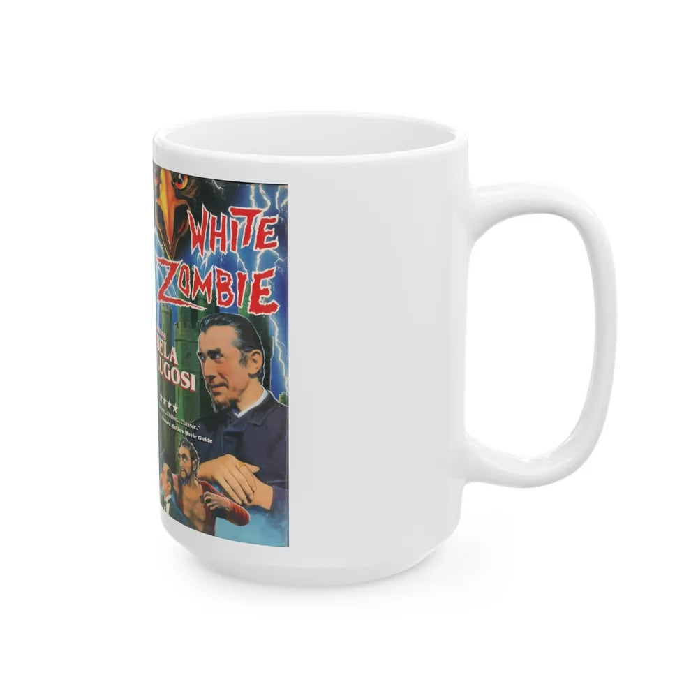 WHITE ZOMBIE (VHS COVER) - White Coffee Mug-Go Mug Yourself