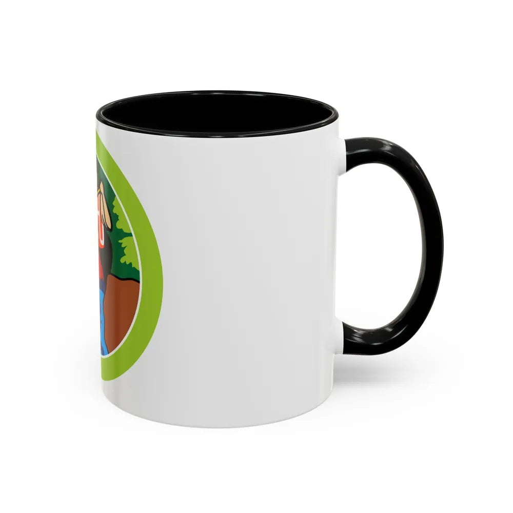 Whitewater (Boy Scout Merit Badge) Accent Coffee Mug-Go Mug Yourself