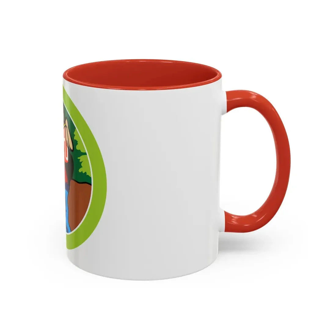 Whitewater (Boy Scout Merit Badge) Accent Coffee Mug - Go Mug Yourself
