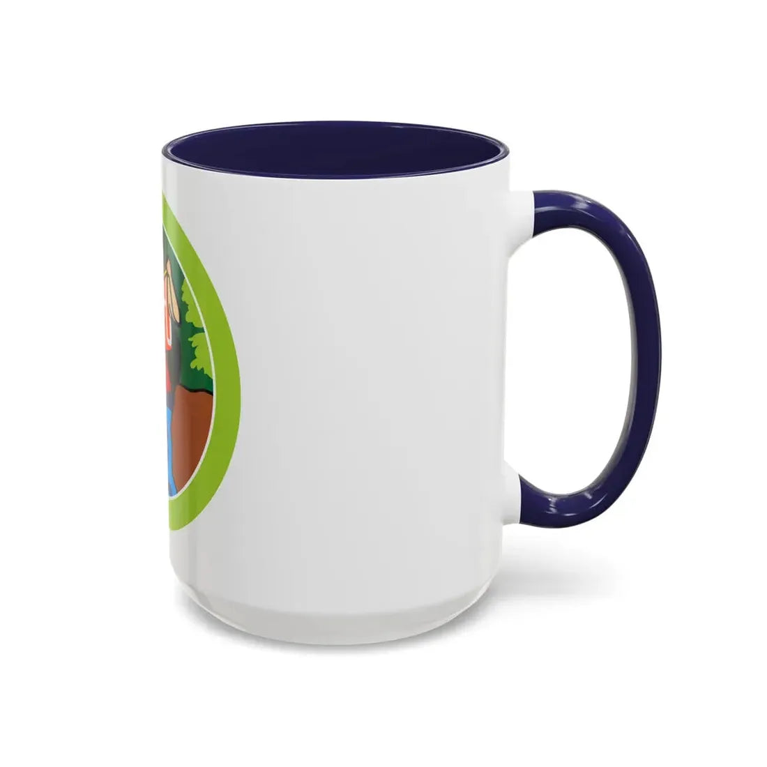 Whitewater (Boy Scout Merit Badge) Accent Coffee Mug - Go Mug Yourself