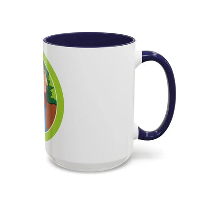Whitewater (Boy Scout Merit Badge) Accent Coffee Mug - Go Mug Yourself