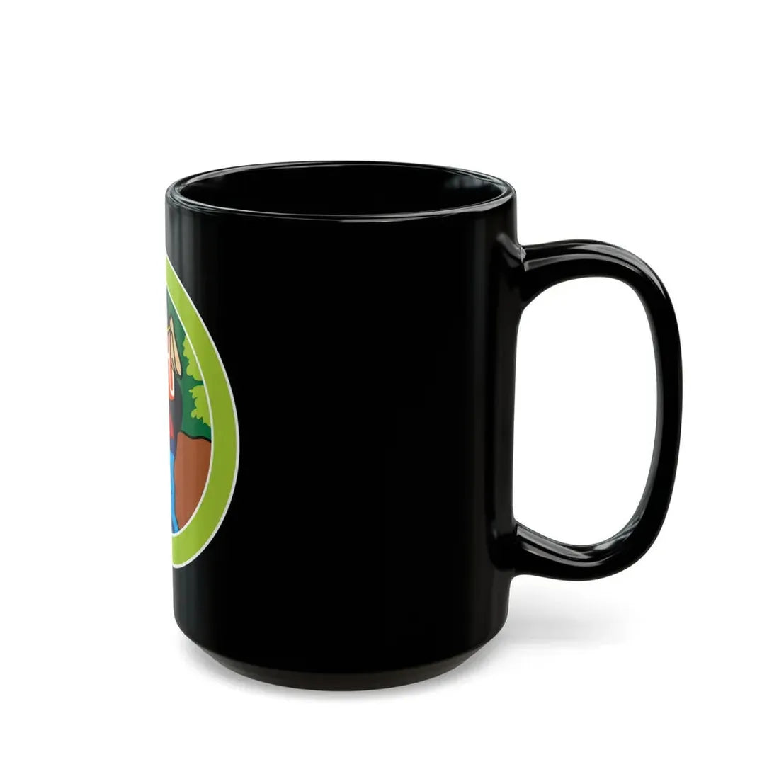 Whitewater (Boy Scout Merit Badge) Black Coffee Mug - Go Mug Yourself