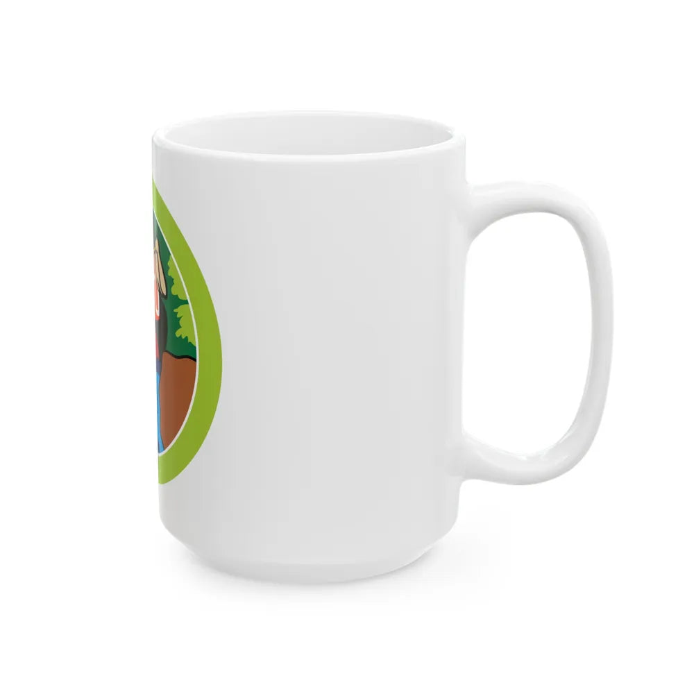 Whitewater (Boy Scout Merit Badge) White Coffee Mug-Go Mug Yourself