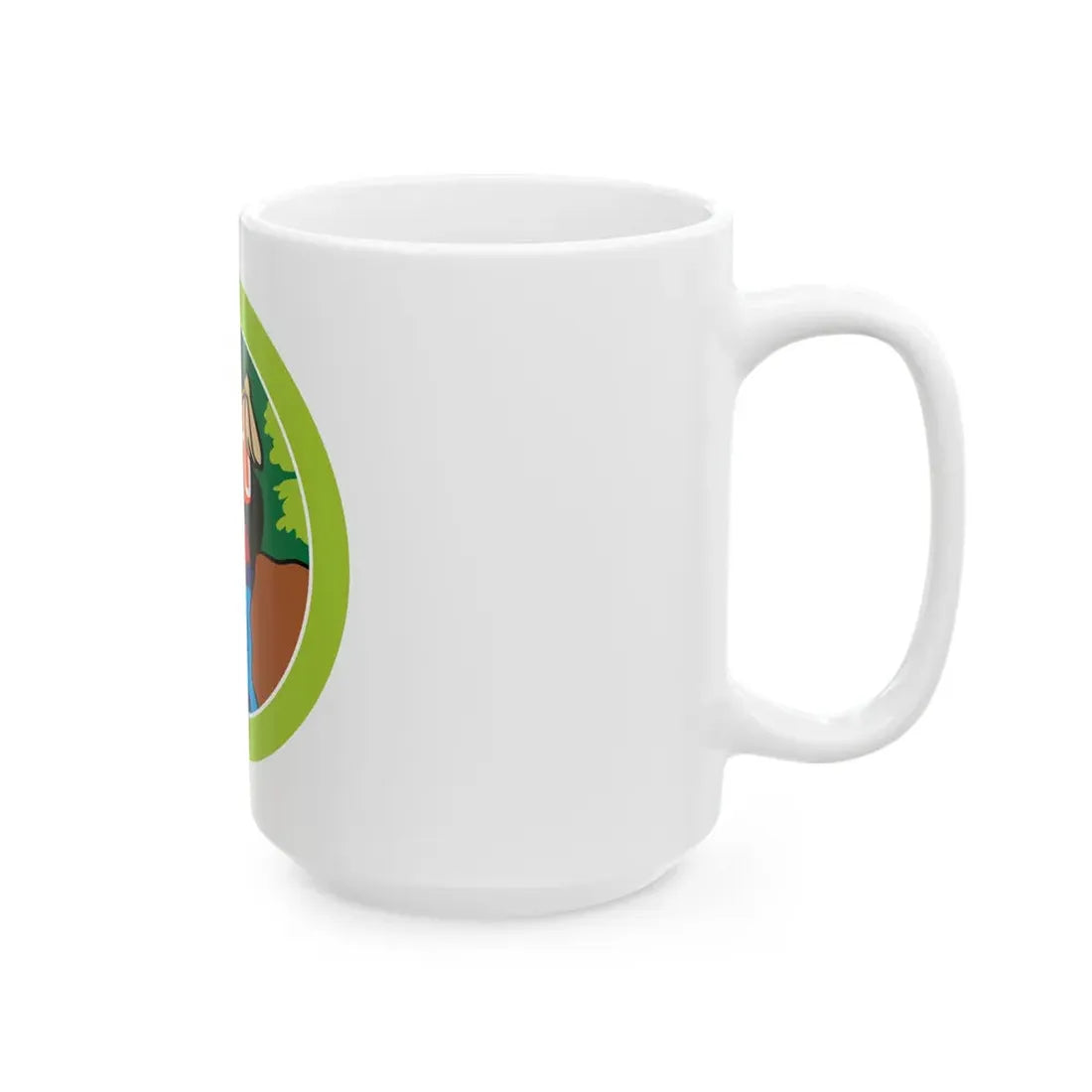 Whitewater (Boy Scout Merit Badge) White Coffee Mug - Go Mug Yourself