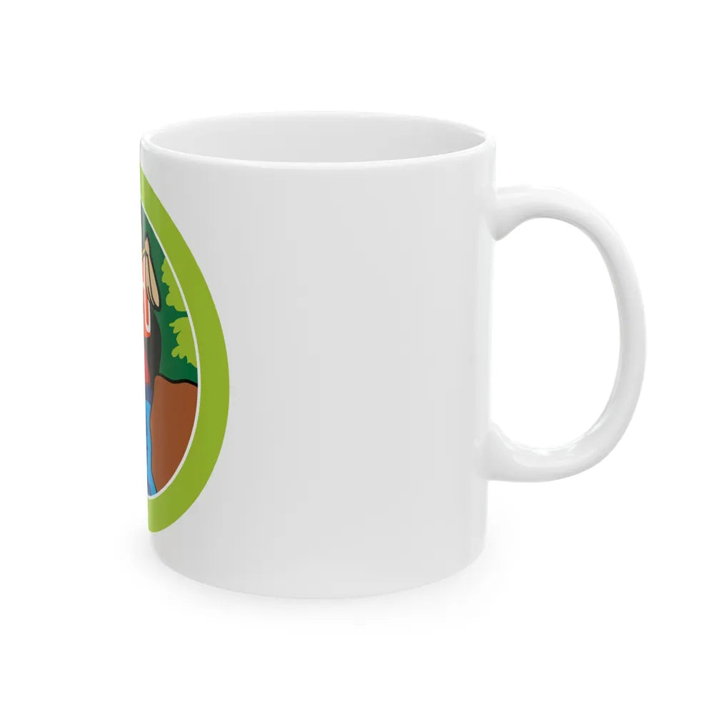 Whitewater (Boy Scout Merit Badge) White Coffee Mug-Go Mug Yourself