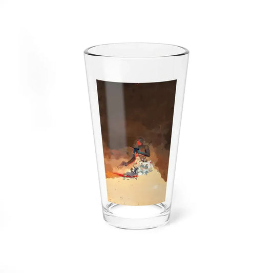 Who Killed You Cindy Castle, Canyon book cover, 1974 - Pint Glass 16oz 16oz - Go Mug Yourself