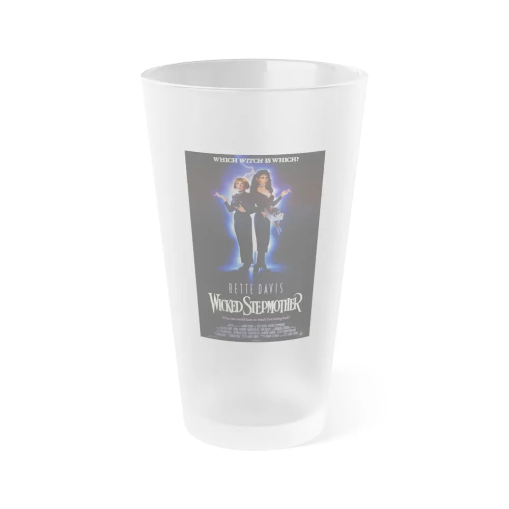 WICKED STEPMOTHER 1989 Movie Poster - Frosted Pint Glass 16oz-16oz-Frosted-Go Mug Yourself