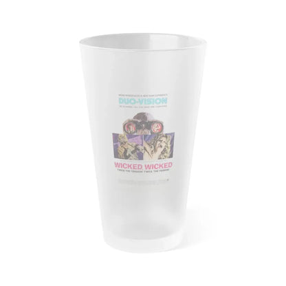 WICKED WICKED 1973 Movie Poster - Frosted Pint Glass 16oz 16oz Frosted - Go Mug Yourself