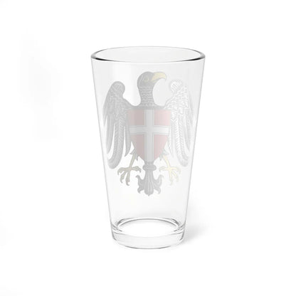 Wien 3 Wappen (Austria) (Coat of Arms) Pint Glass 16oz - Go Mug Yourself