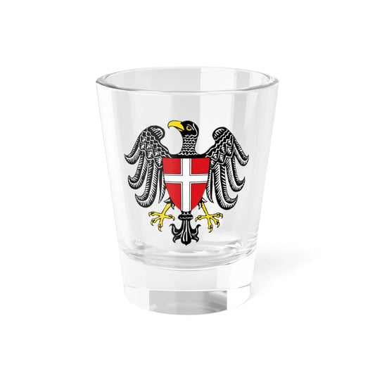 Wien 3 Wappen (Austria) (Coat of Arms) Shot Glass 1.5oz 1.5oz - Go Mug Yourself